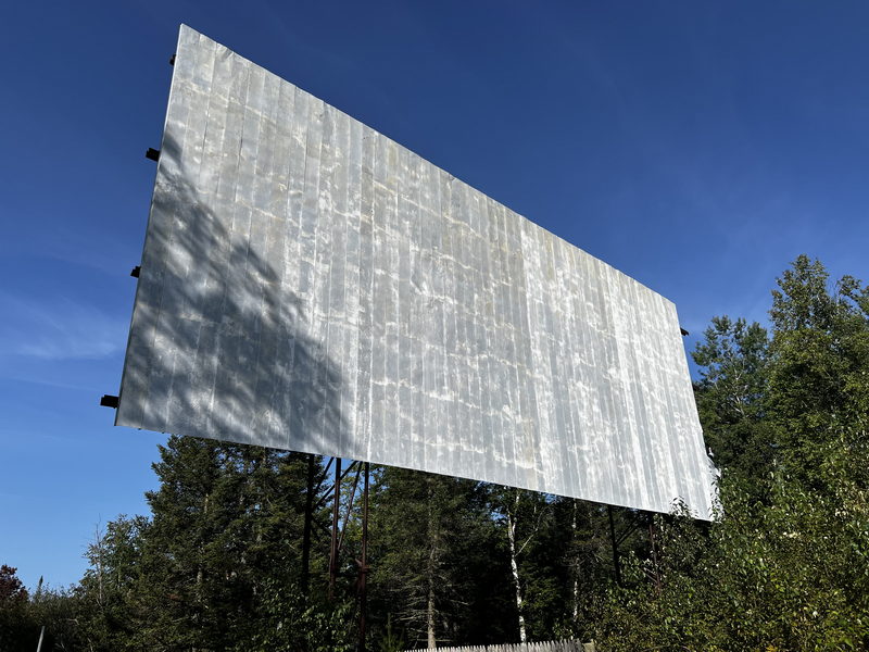 Northwoods Drive-In Theatre - Aug 21 2024 (newer photo)